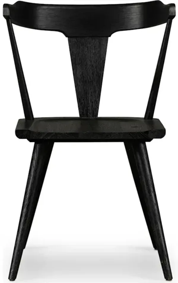Ripley Dining Chair in Black Oak