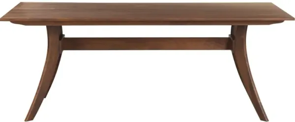 FLORENCE RECTANGULAR DINING TABLE SMALL WALNUT