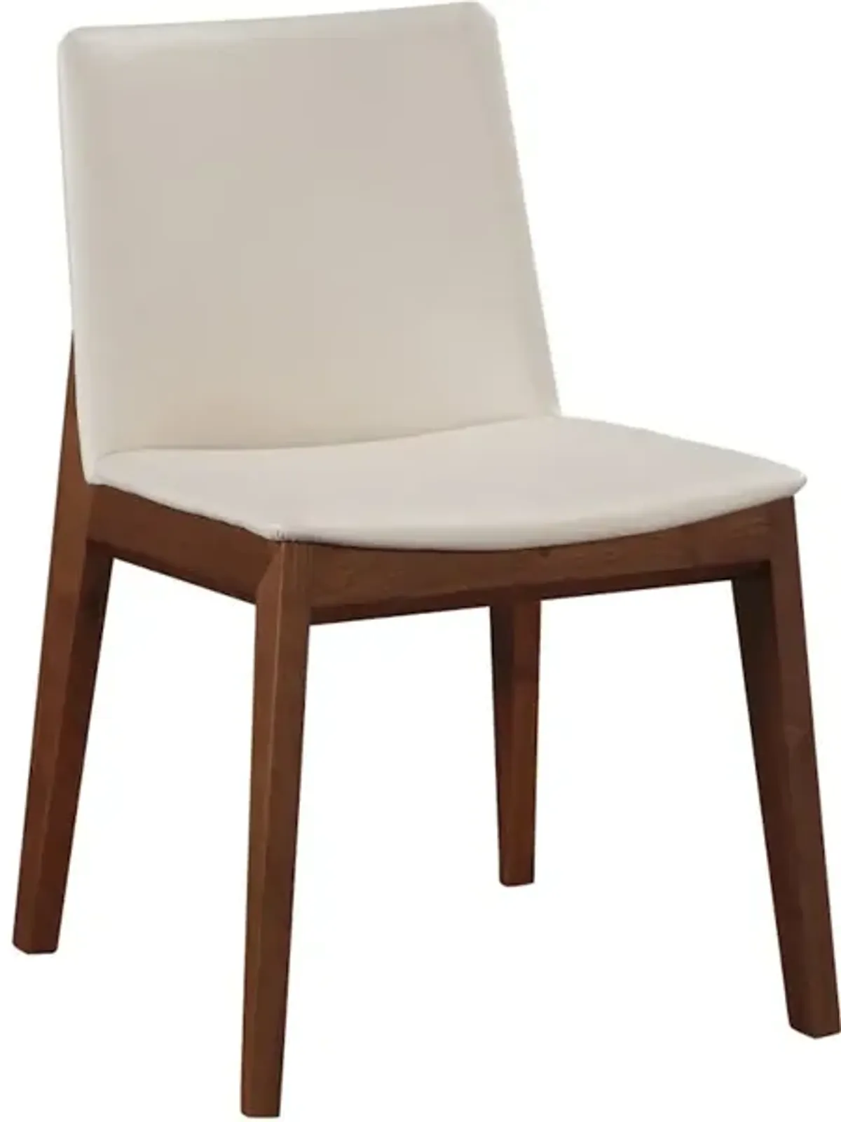 DECO DINING CHAIR WHITE PVC-M2