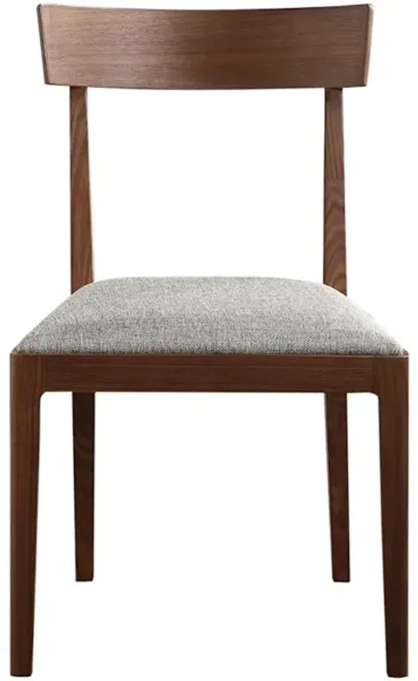 LEONE DINING CHAIR WALNUT M2