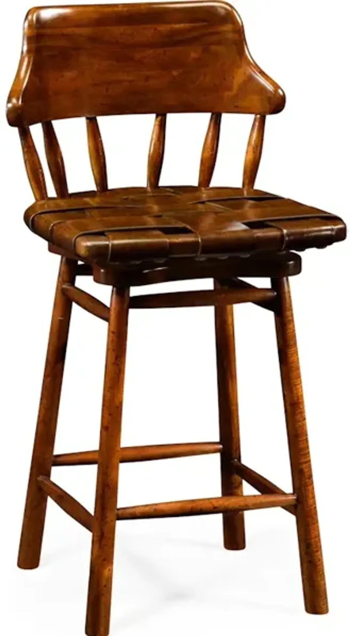 Country Style Leather Bar & Counter Stools