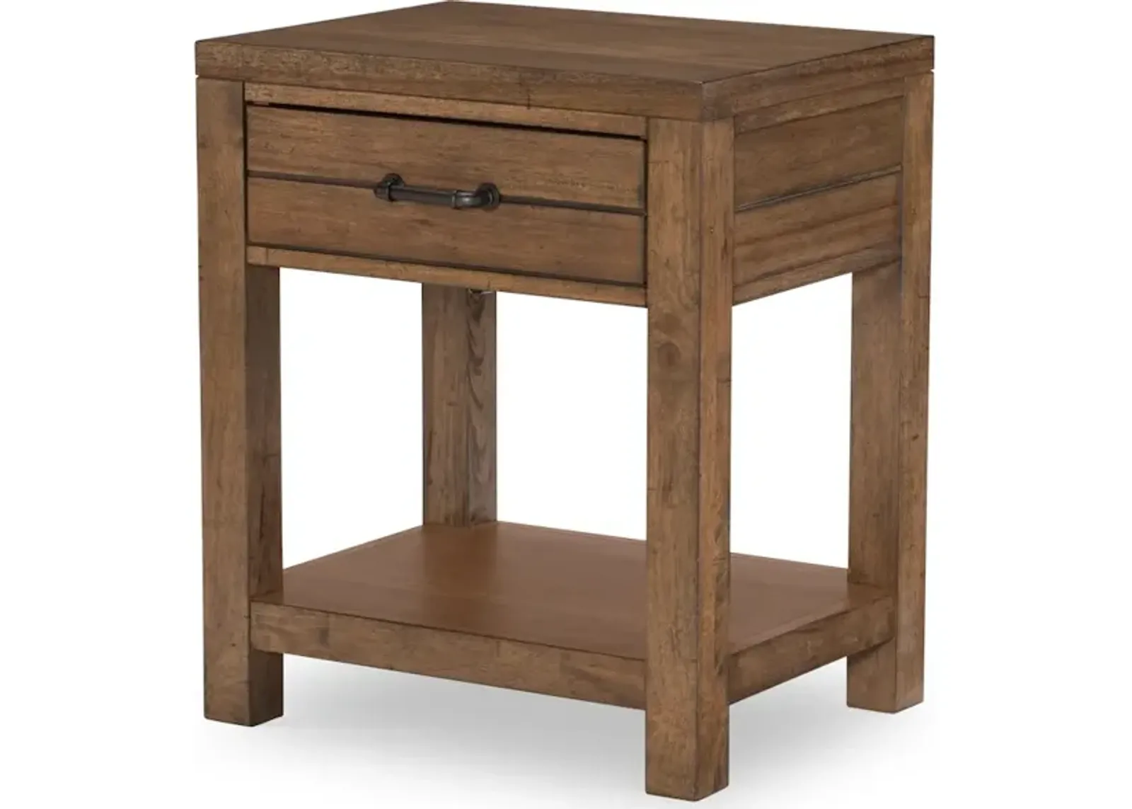 Summer Camp Brown Open Night Stand Brown Finish