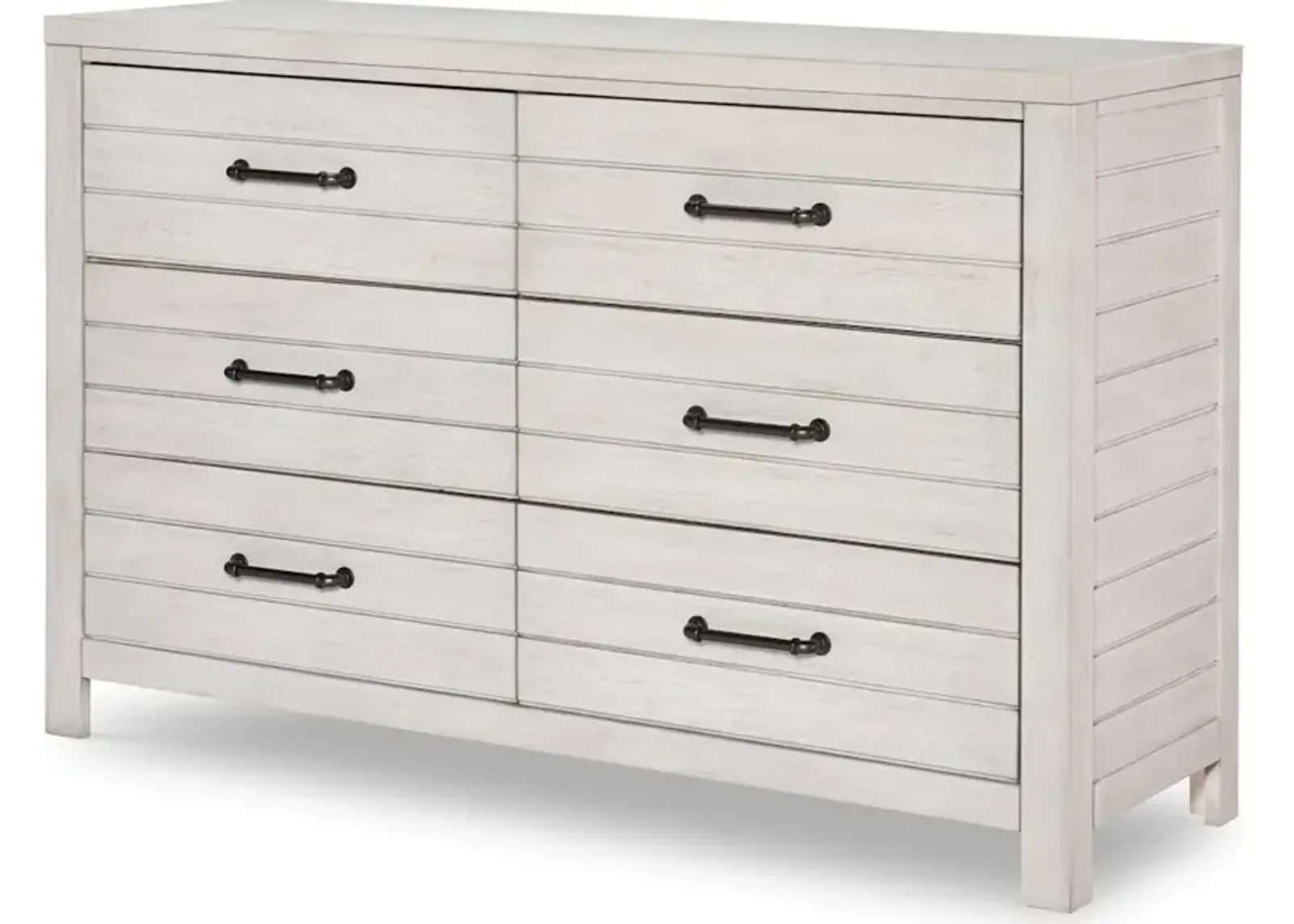 Summer Camp Gray Dresser White Finish