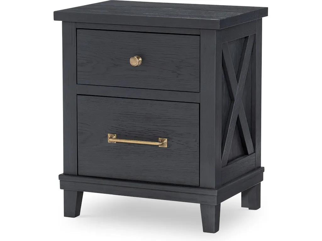 Flatiron - Black Night Stand