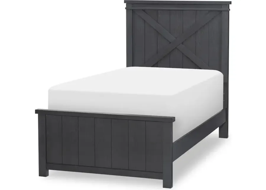 Flatiron - Black Complete Post Bed Twin