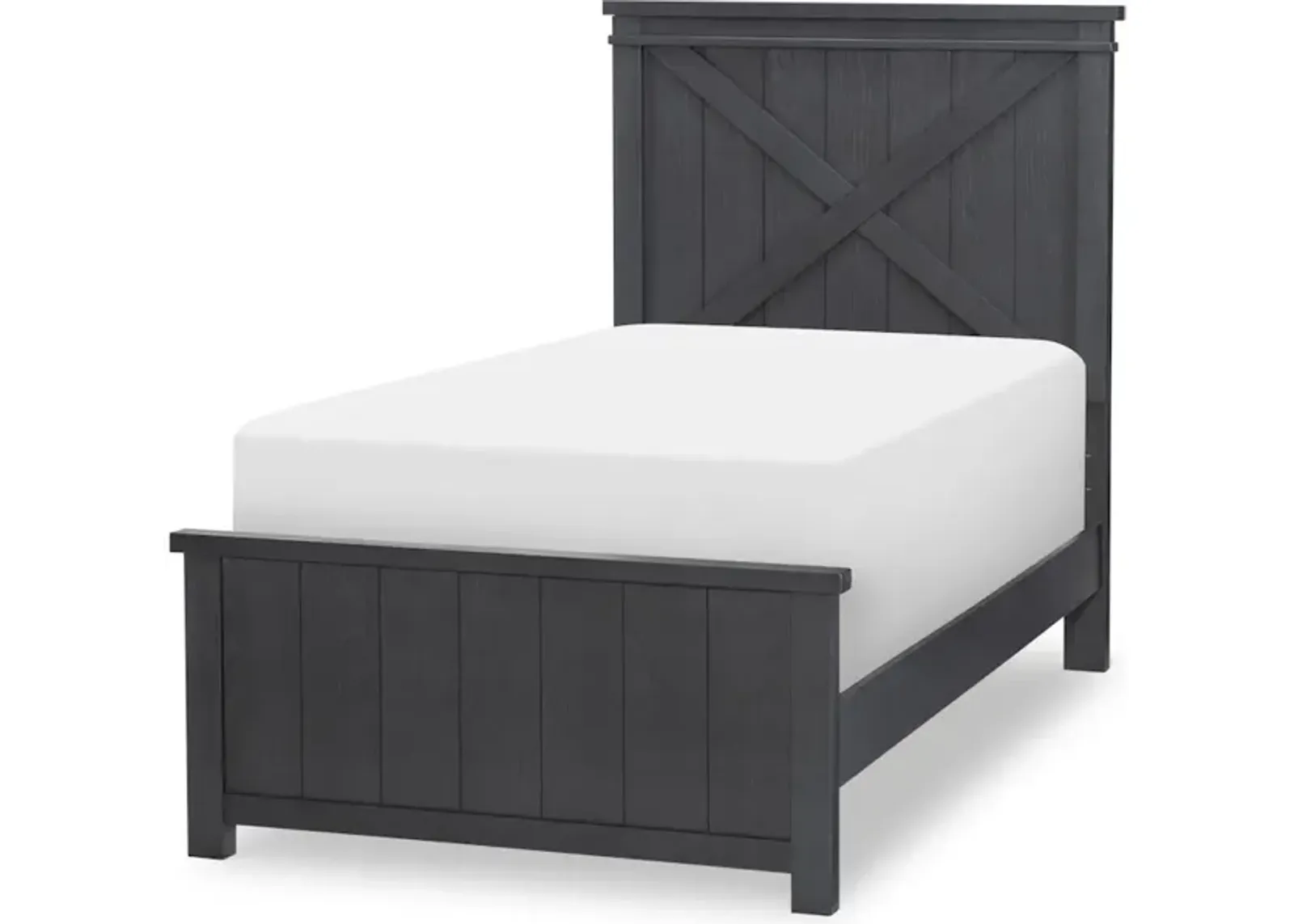 Flatiron - Black Complete Post Bed Twin