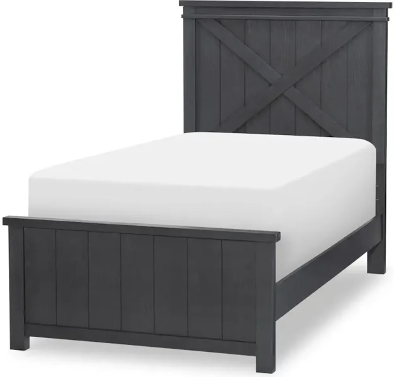 Flatiron - Black Complete Post Bed Twin