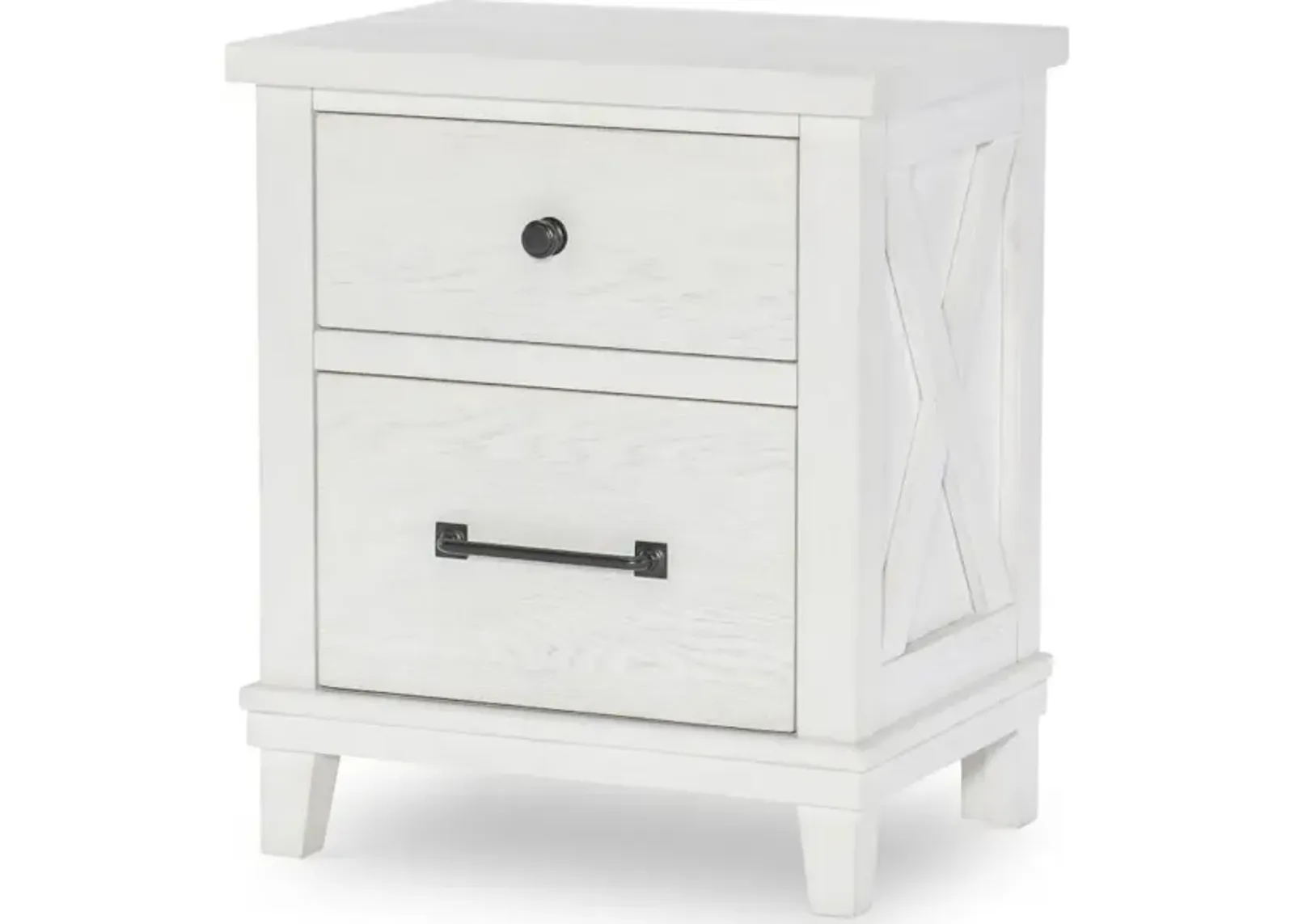 Flatiron - White Night Stand