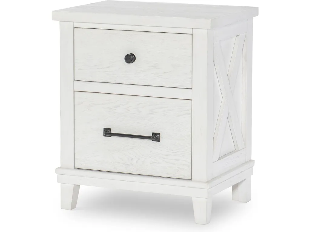 Flatiron - White Night Stand