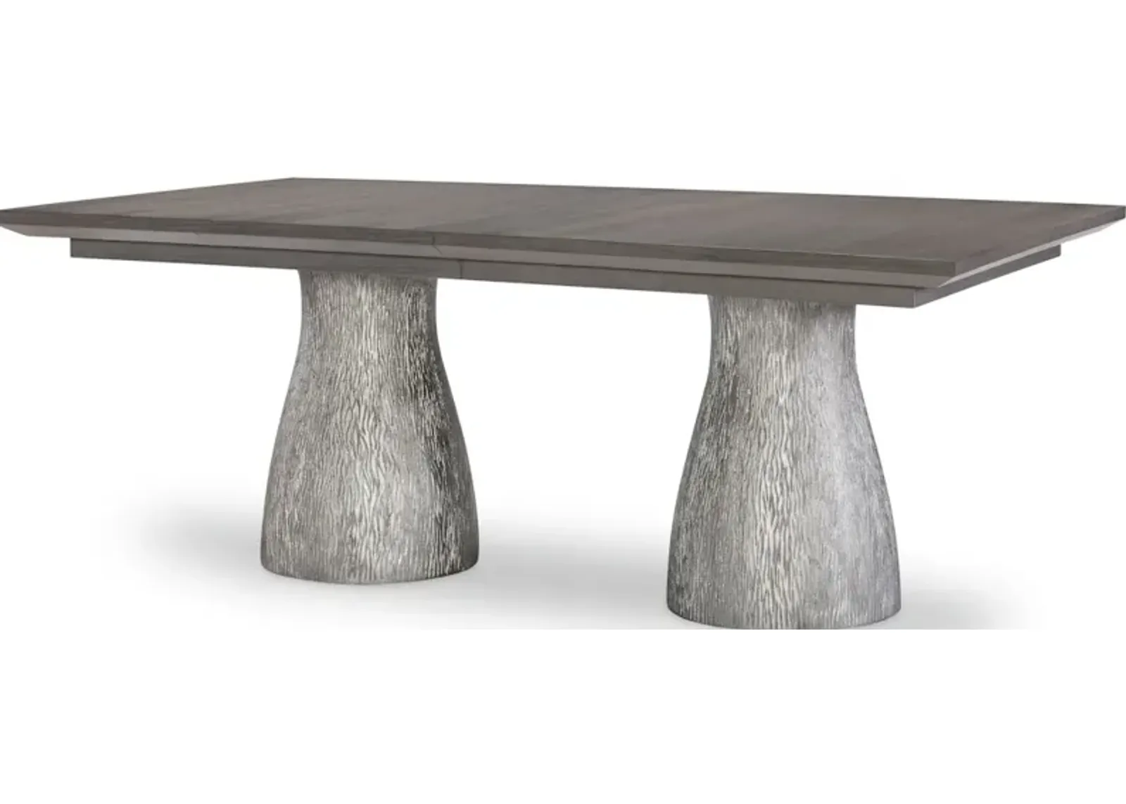 Terra Luna Rectangle Double Pedestal Table