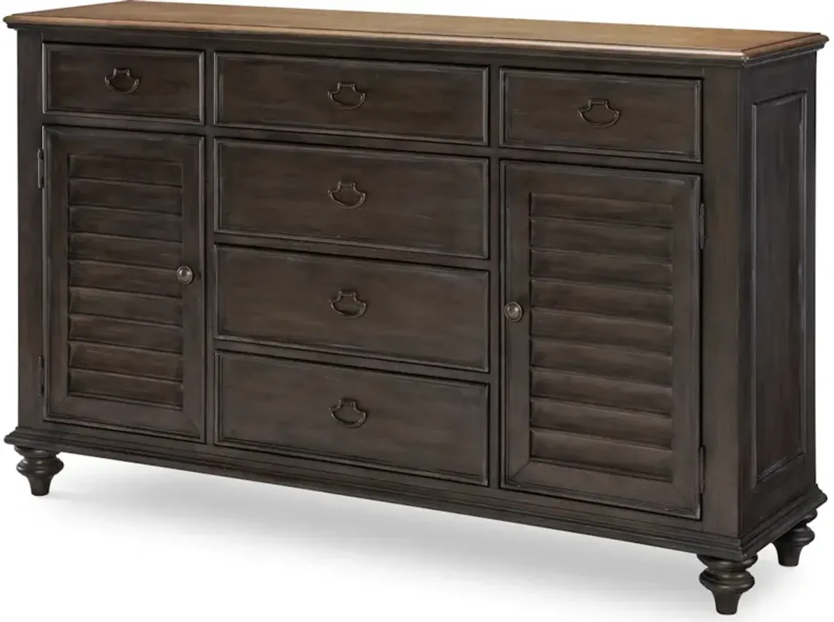 Kingston Louvered Dresser