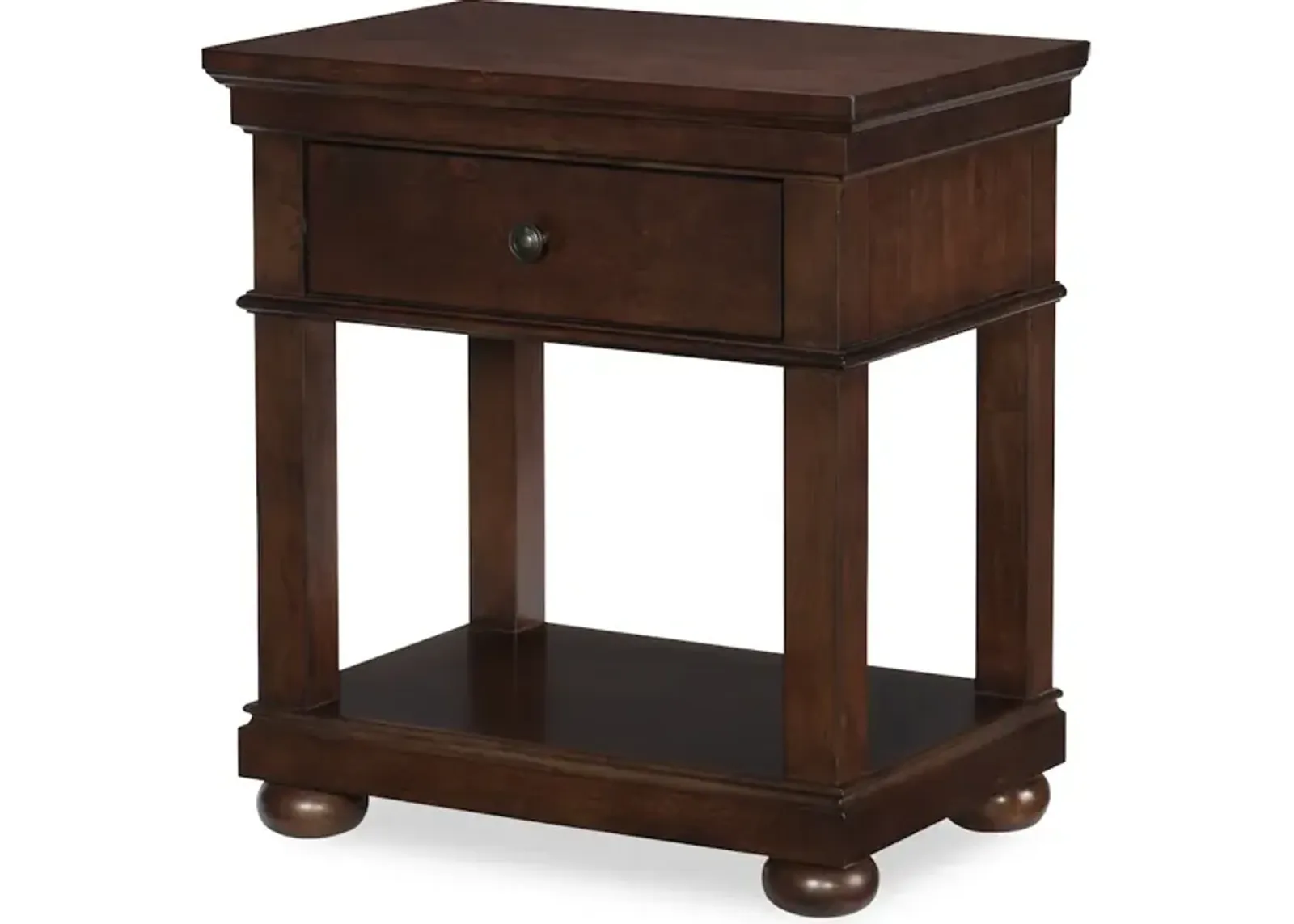 Canterbury 2.0 Warm Cherry Open Night Stand