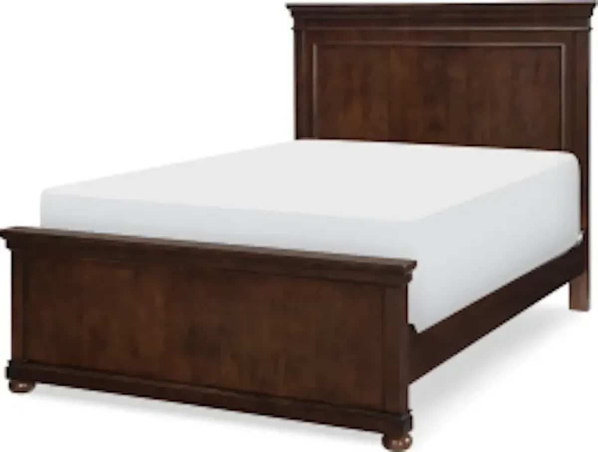 Canterbury 2.0 Warm Cherry Complete Panel Bed Full