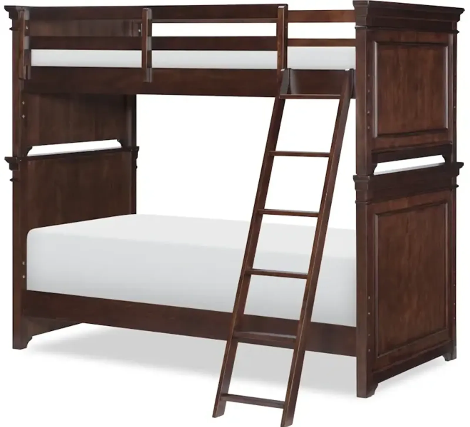 Canterbury 2.0 Warm Cherry Complete Twin Over Twin Bunk