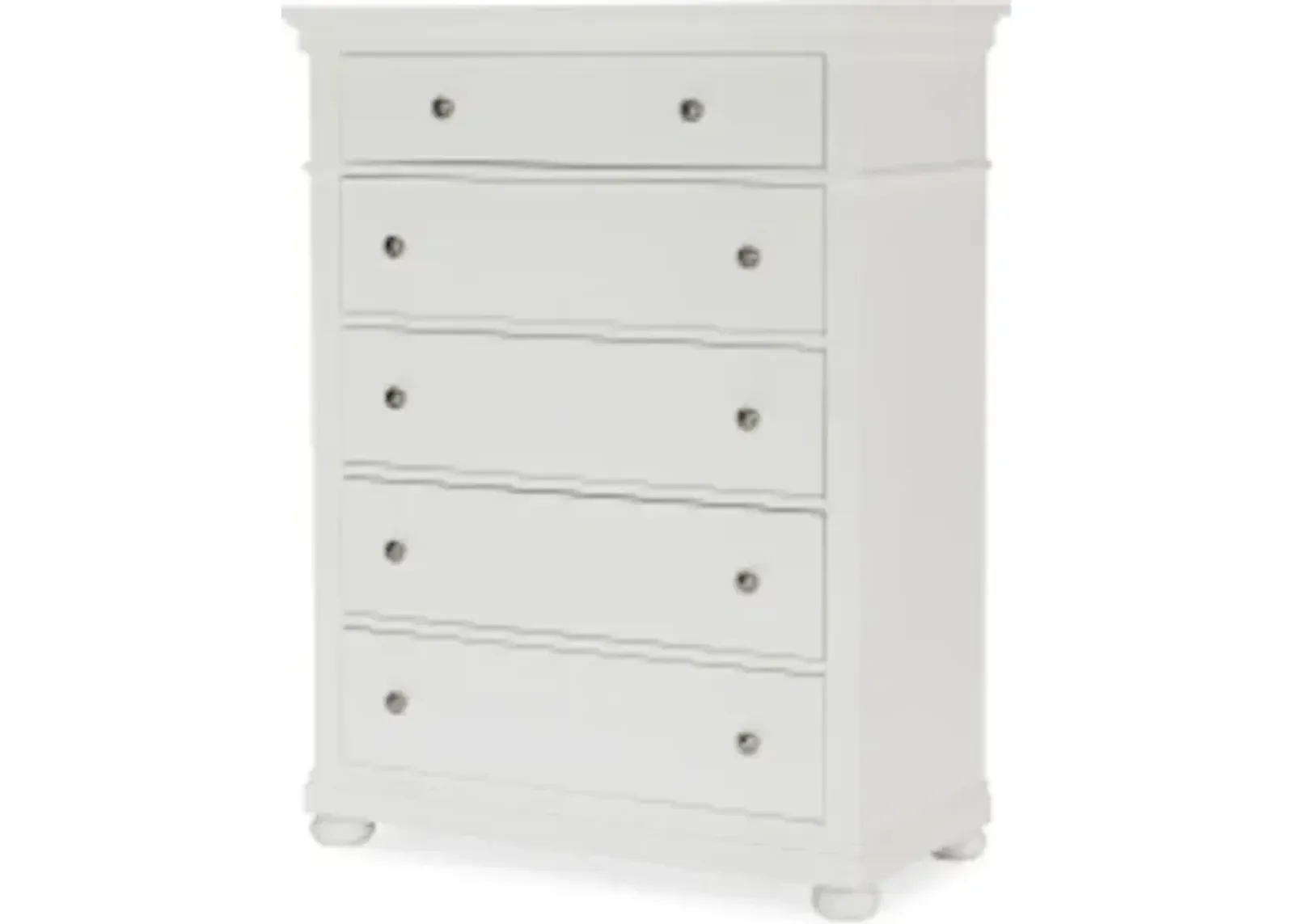 Canterbury 2.0 White Drawer Chest