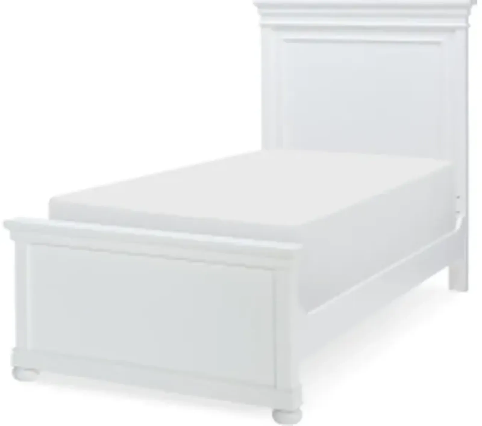 Canterbury 2.0 White Panel Headboard Twin