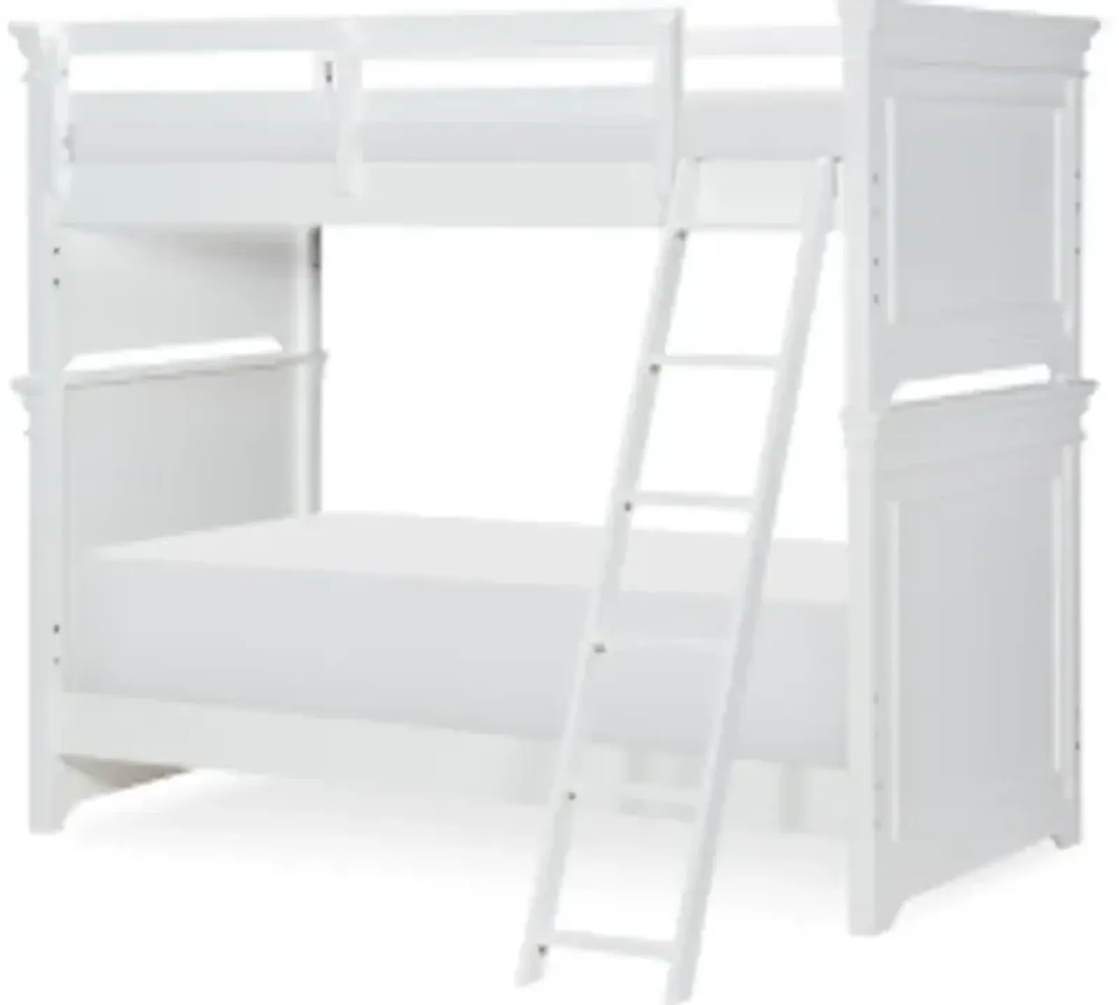 Canterbury 2.0 White Complete Twin Over Twin Bunk