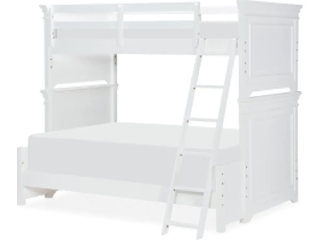 Canterbury 2.0 White Complete Twin Over Full Bunk