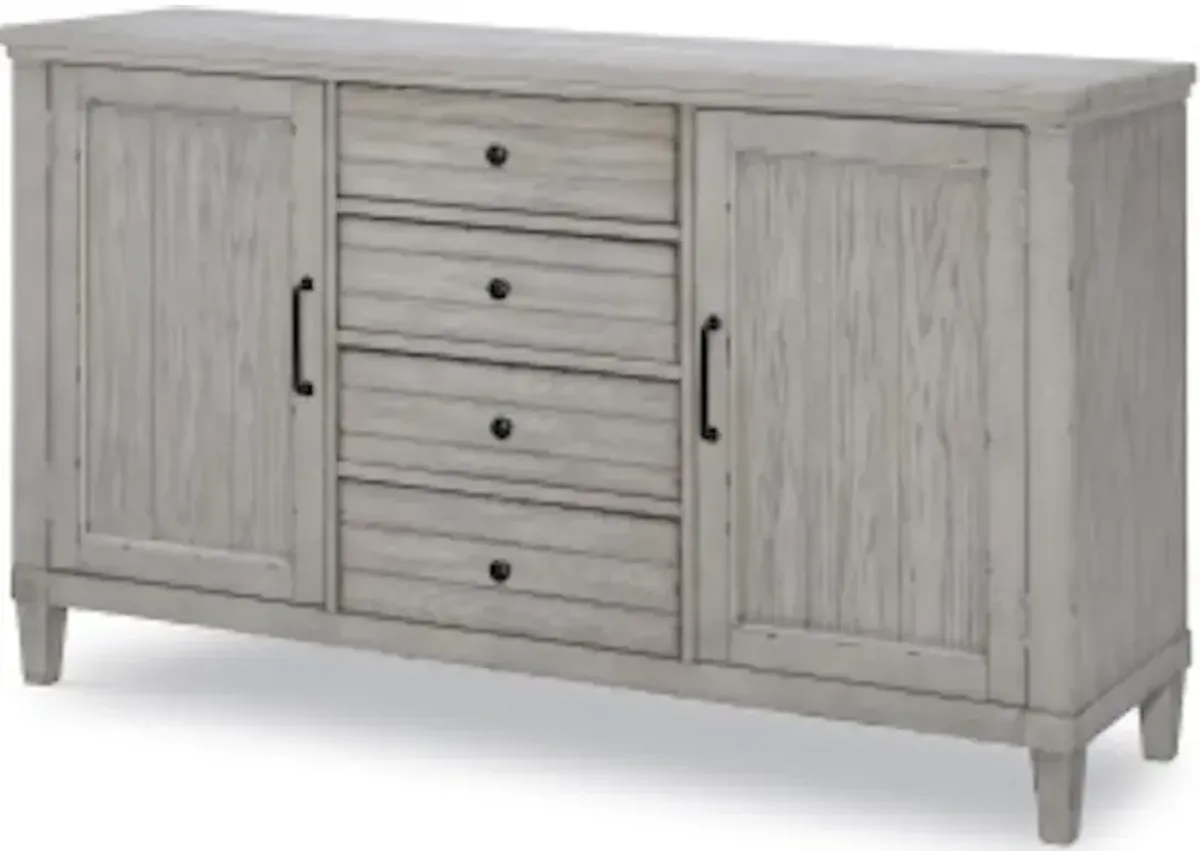 Belhaven Credenza Wood Top