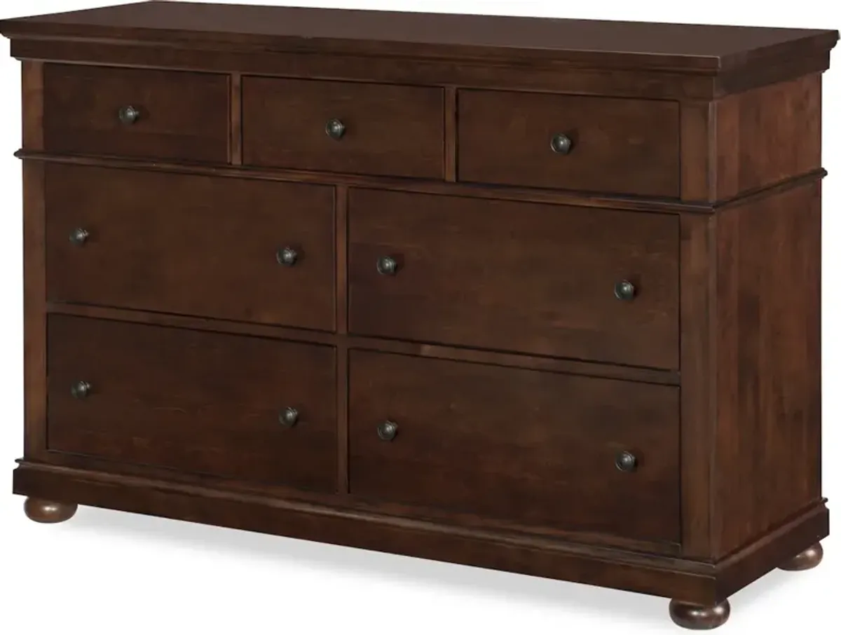 Canterbury Cherry Dresser Cherry Finish