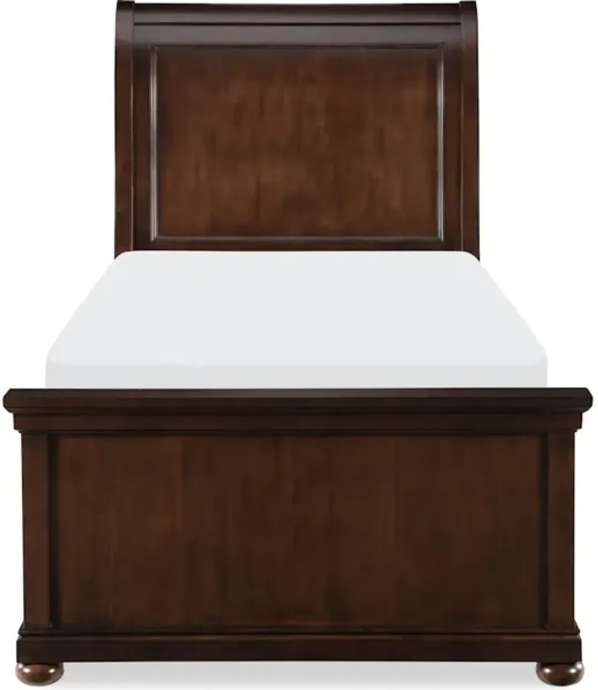 Canterbury Cherry Sleigh Headboard T 33 Cherry Finish