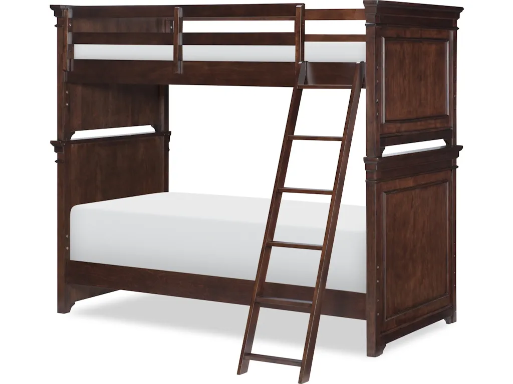 Canterbury Cherry Complete Twin Over Twin Bunk 33 33 Cherry Finish