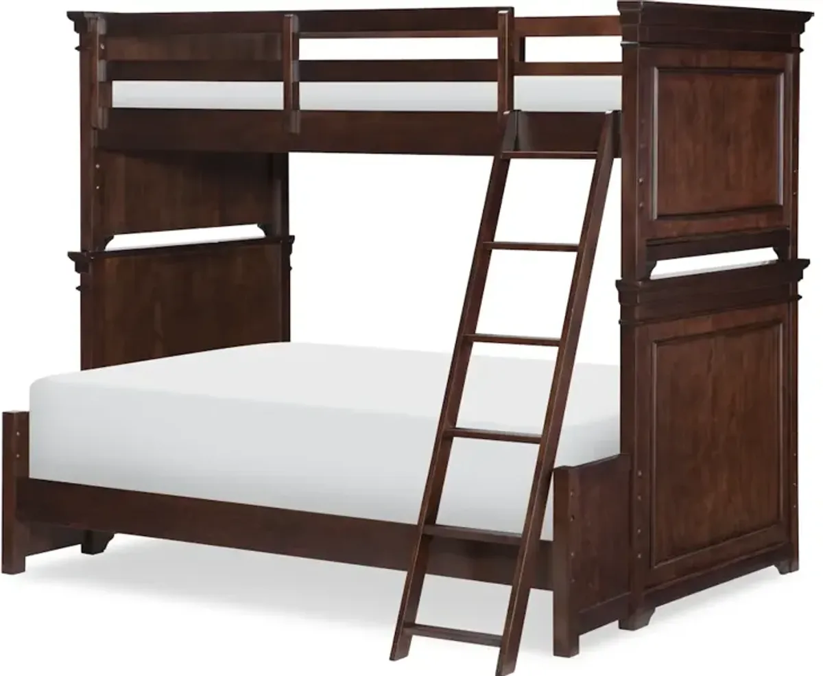 Canterbury Cherry Twin Over Full Bunk 33 46 Cherry Finish