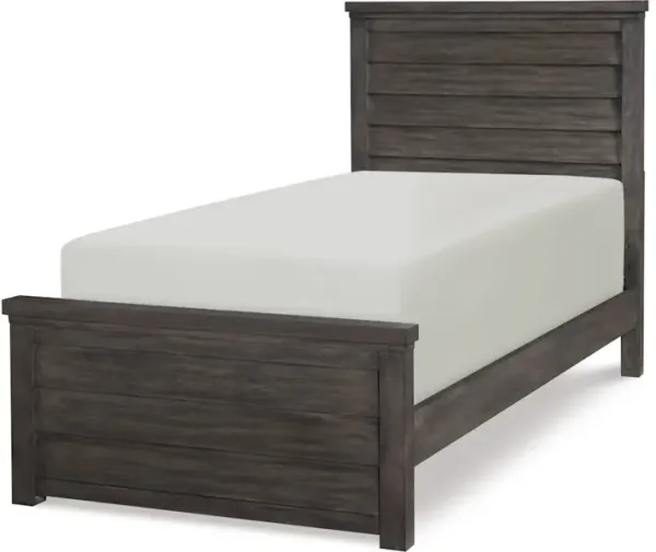 With clean lines and a rustic casual look, Bunkhouse is sure to pop in any room. Crafted with select hardwoods, the Vertical mirror is a versatile addition to this collection. The beveled edge mirror is accentuated by the aged barn wood finish frame, hig