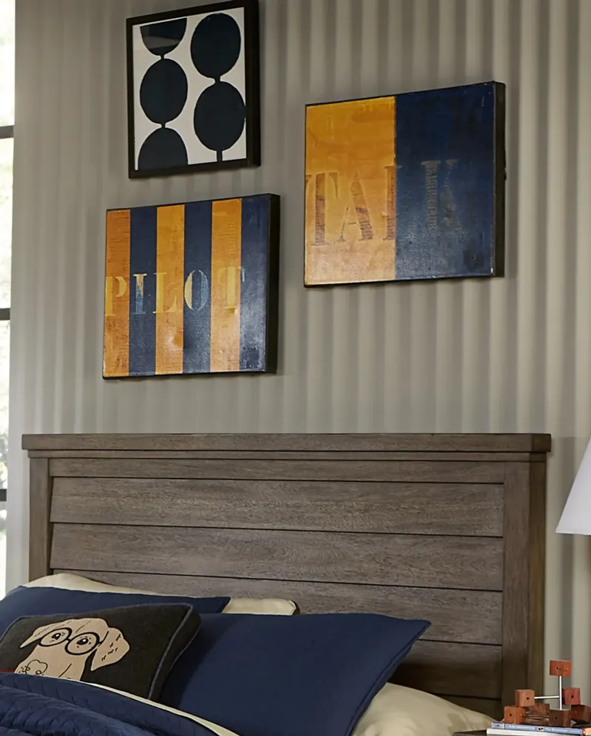 Bunkhouse Louvered Panel Headboard F (4/6)