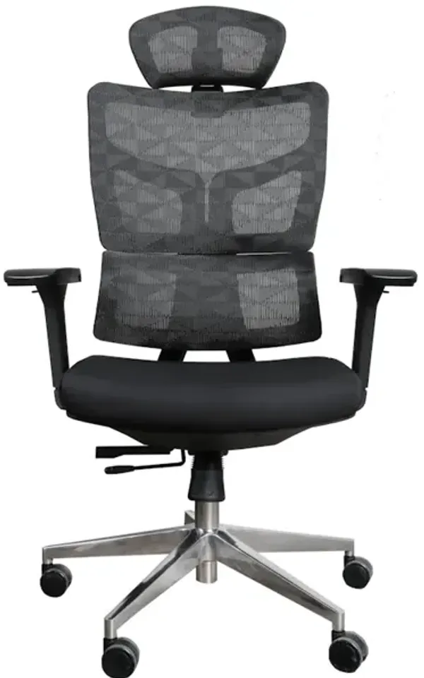 EChair High Back Mesh Office Chair with Headrest