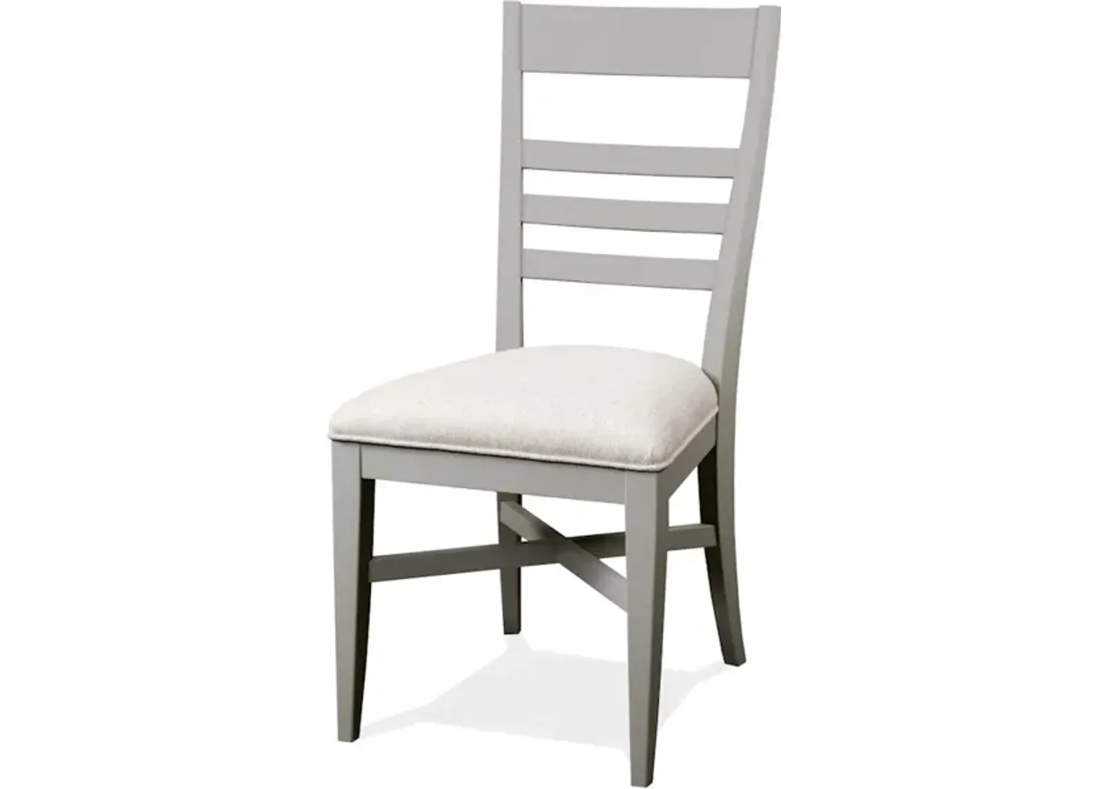 Upholstered Ladderback Side Chair