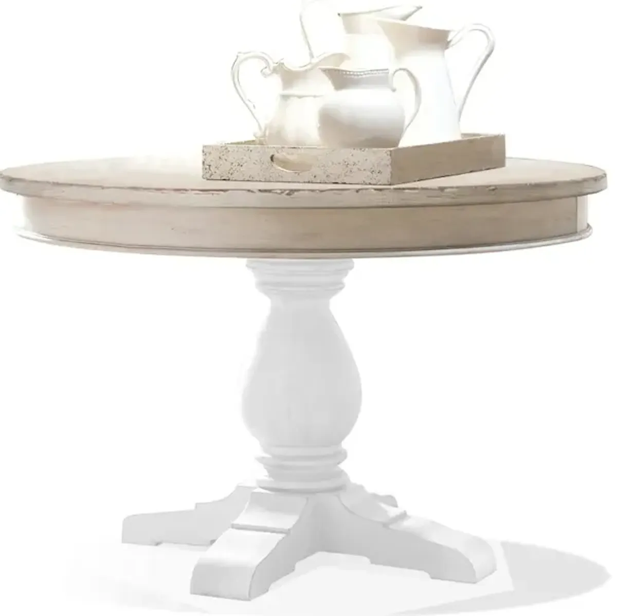 Round Dining Table Pedestal