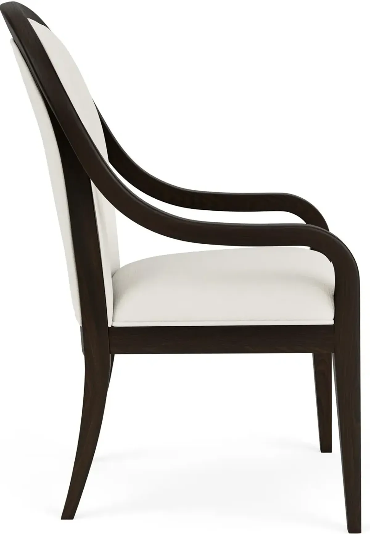 Curved Uph Arm Chr 2in