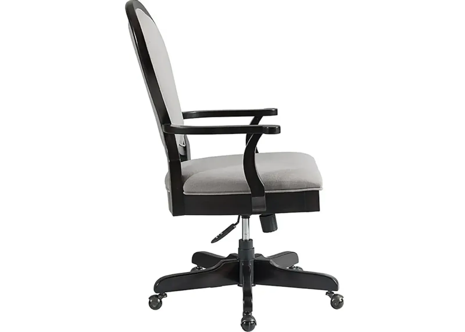 Round Back Uph Desk Chair