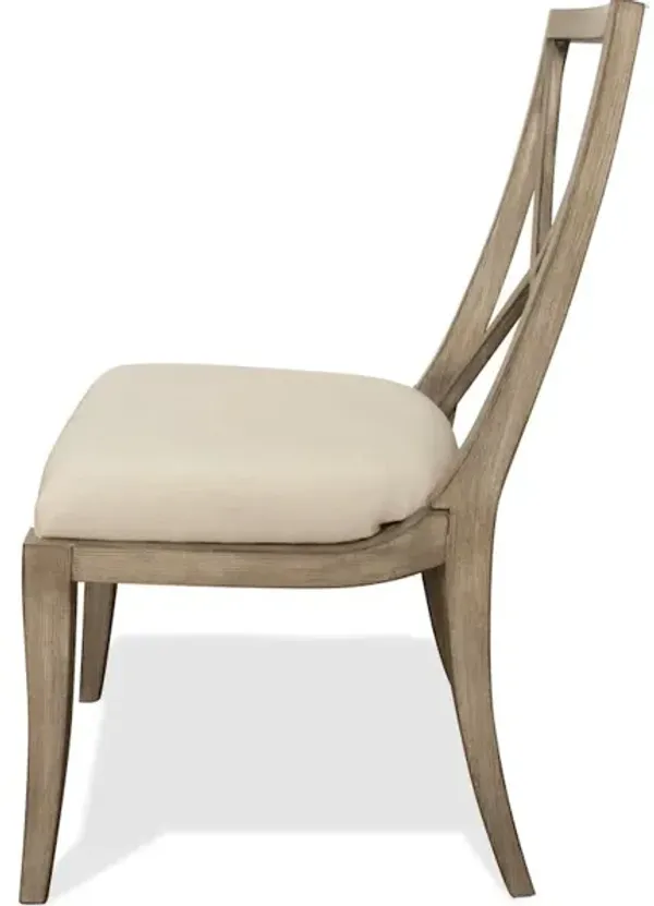 X-Back Uph Side Chair 2in