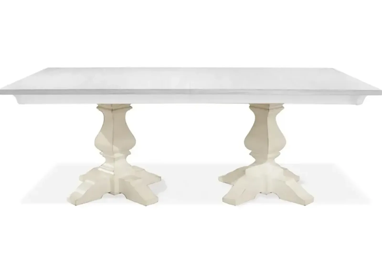 Double Pedestal Table Base