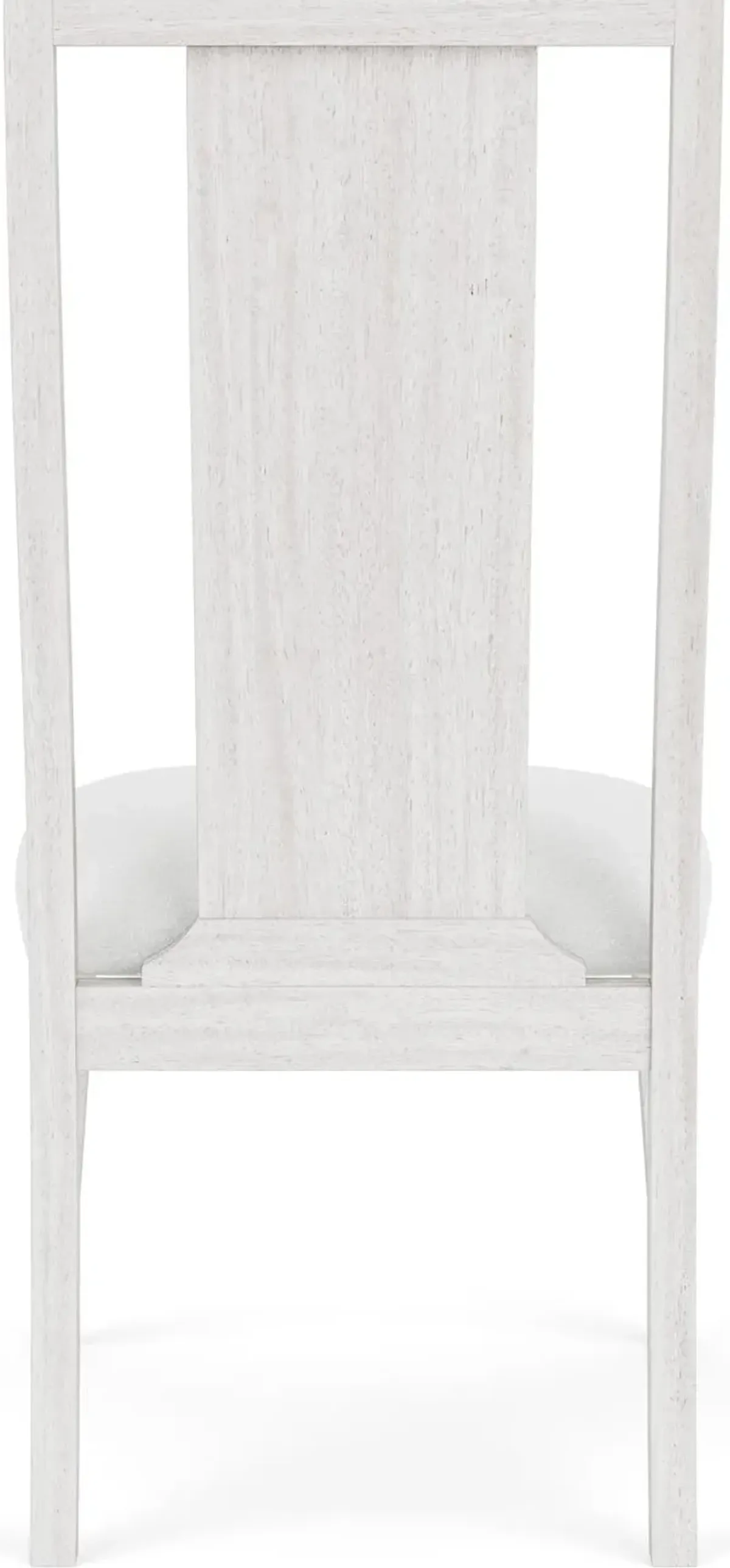 Wood Back Upholstered Side Chair