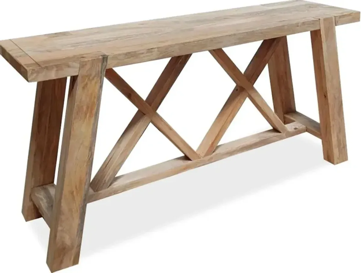 Rectangular Console Table