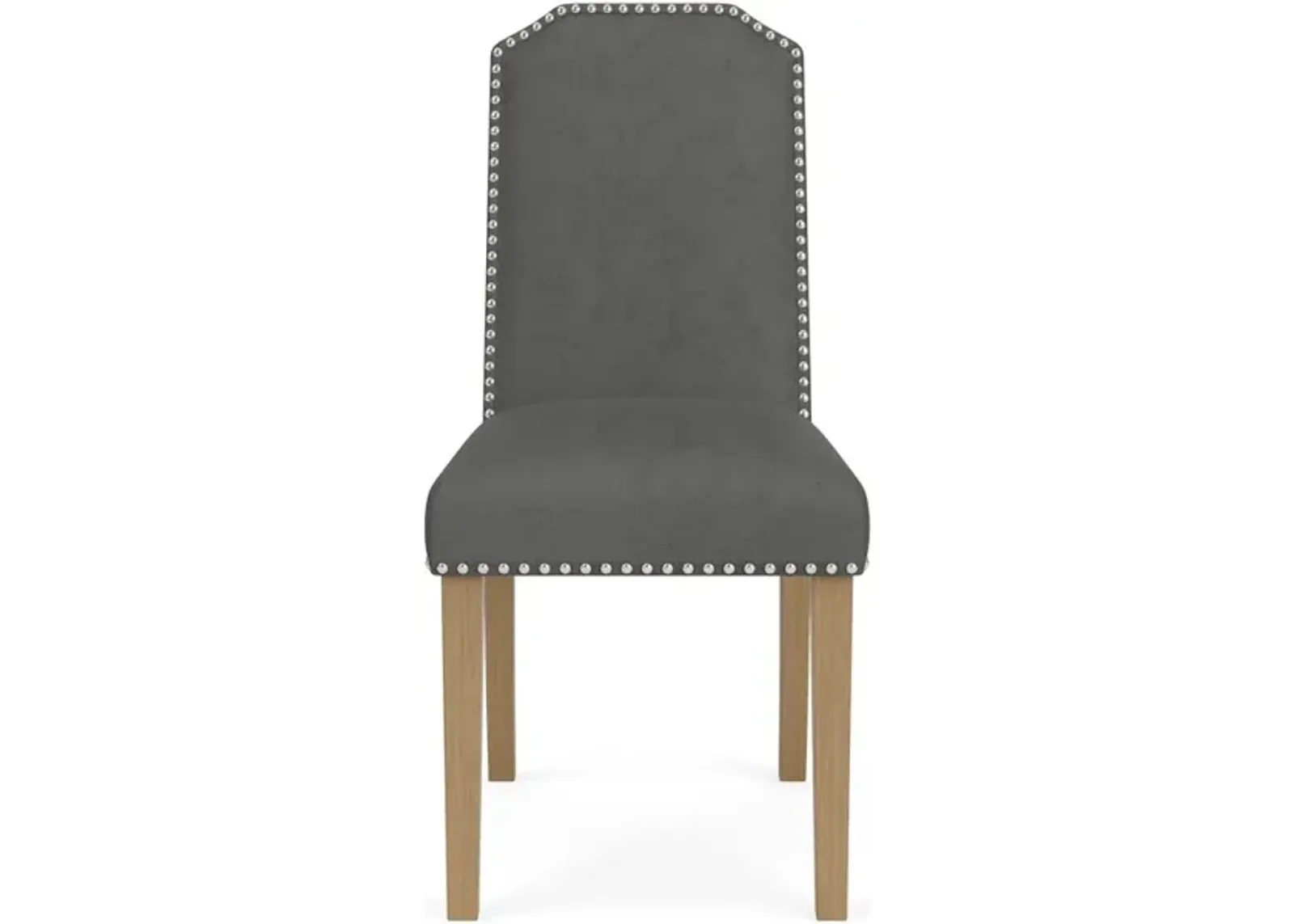 Clipped Top Upholstered Chair