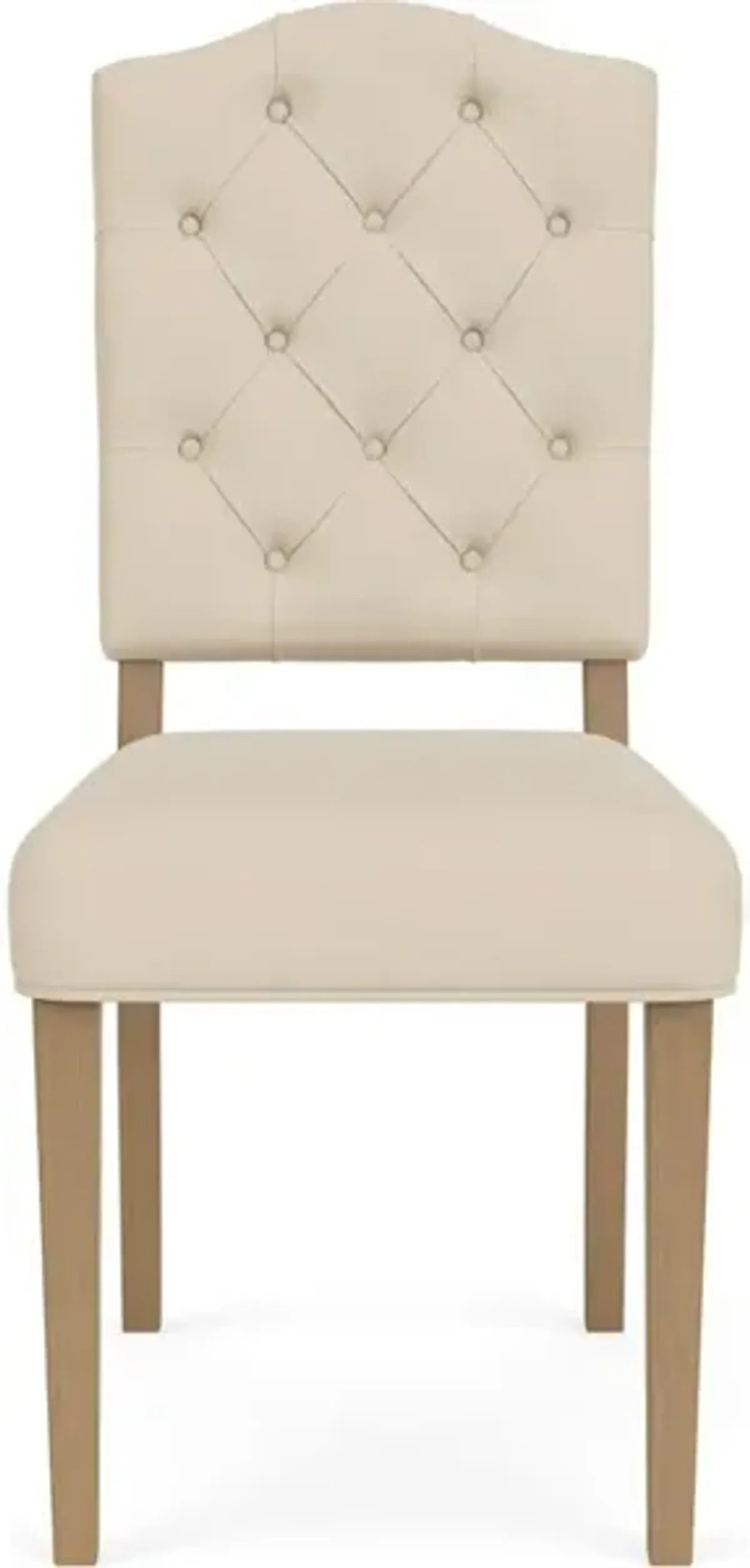 Button Tufted Upholstered Chair