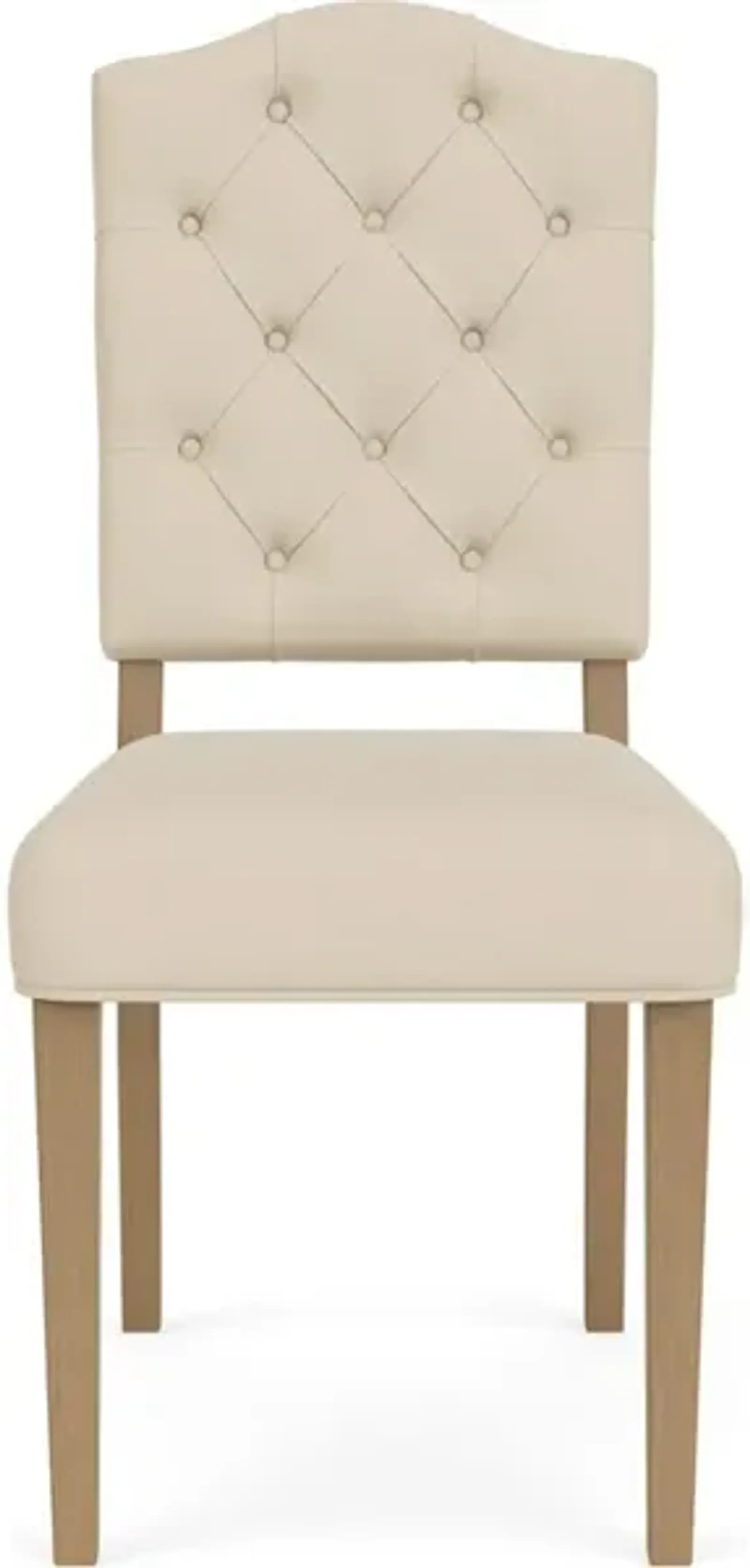 Button Tufted Upholstered Chair