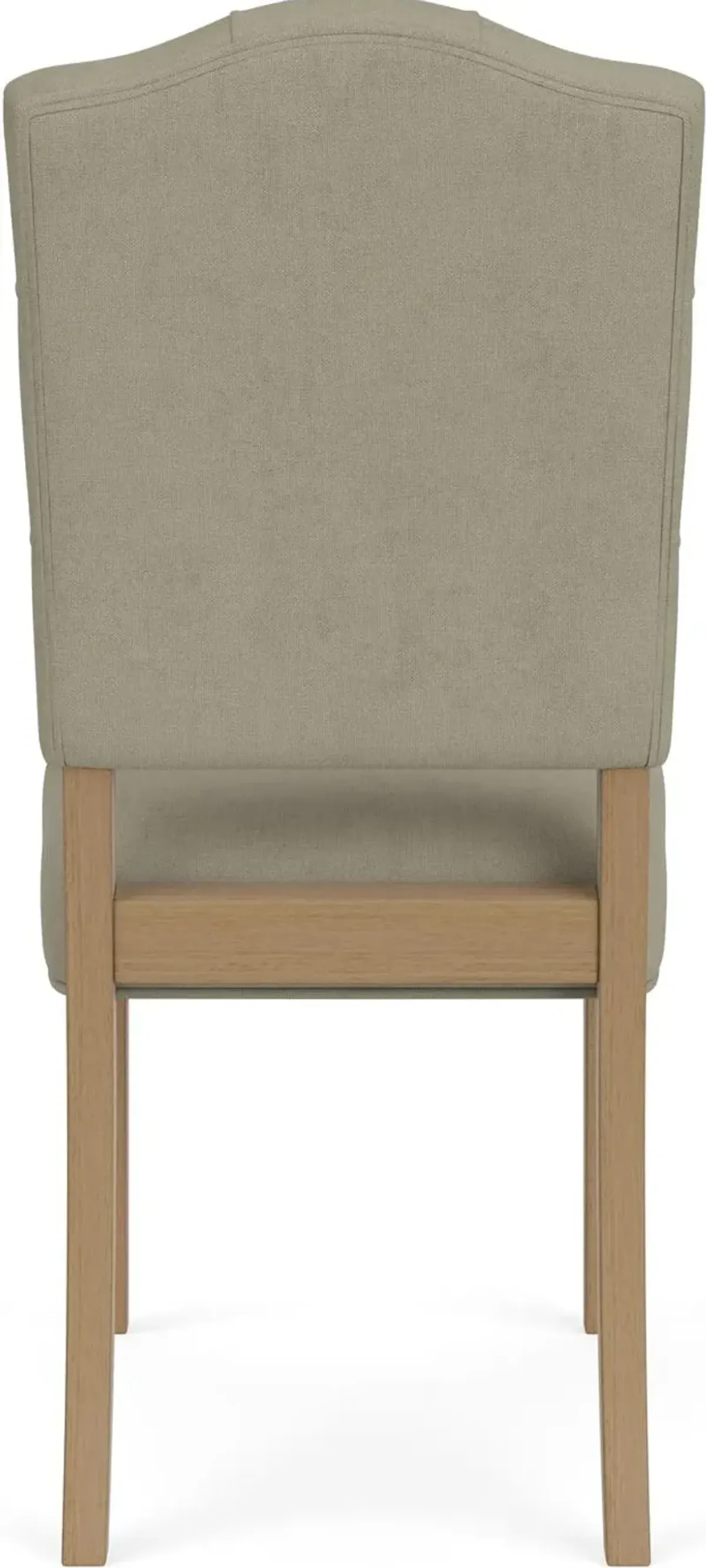 Button Tufted Upholstered Chair