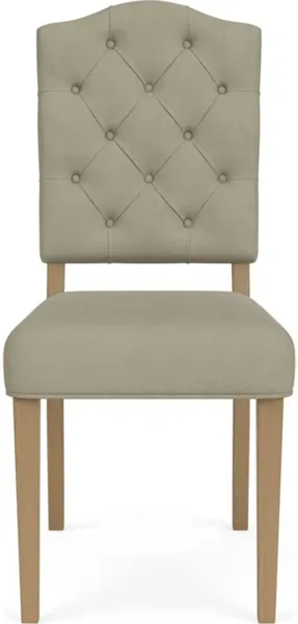 Button Tufted Upholstered Chair