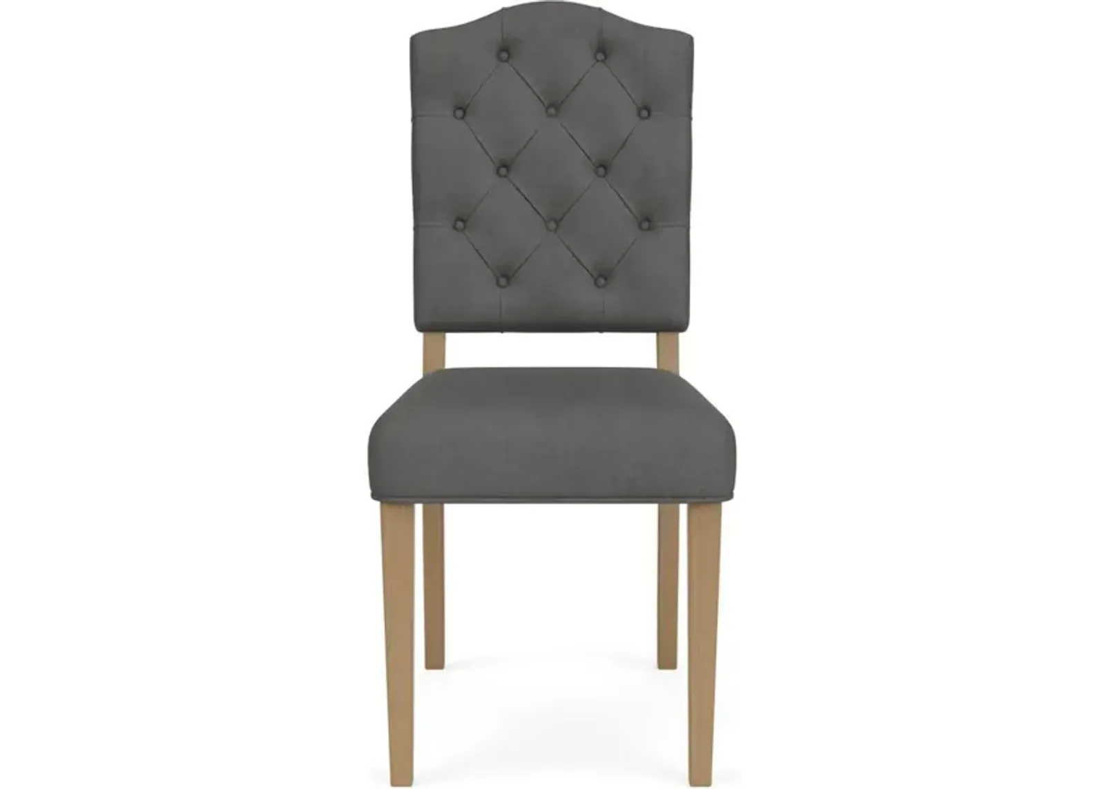 Button Tufted Upholstered Chair