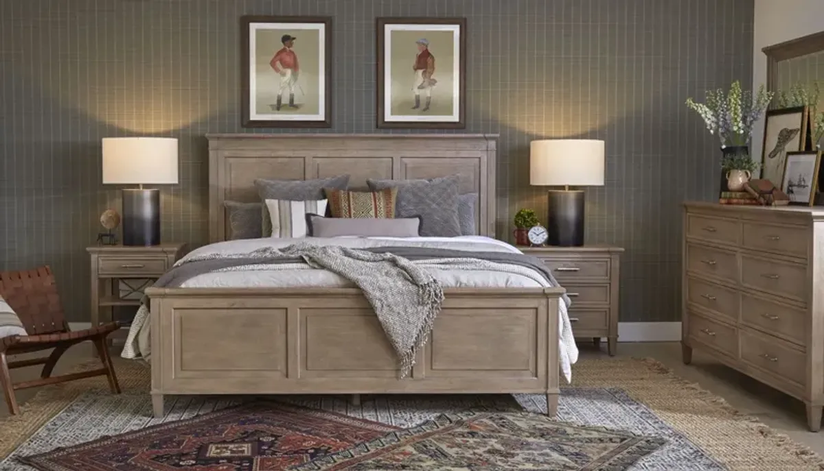 Grace Complete Queen Panel Bed