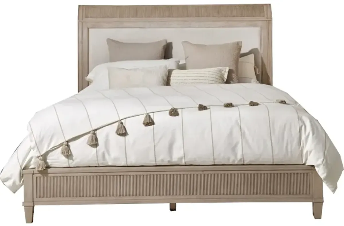 Grace Complete King Sleigh Bed w/ Uph. HB