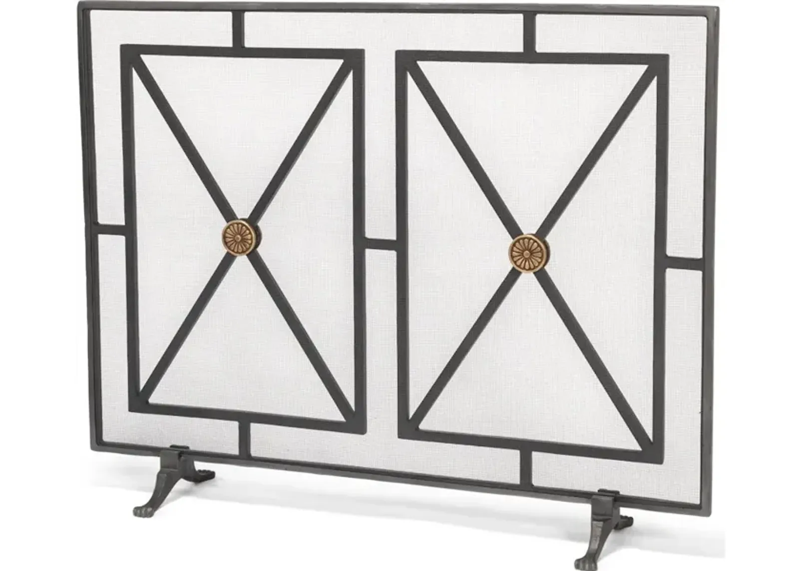 Paneled Fire screen