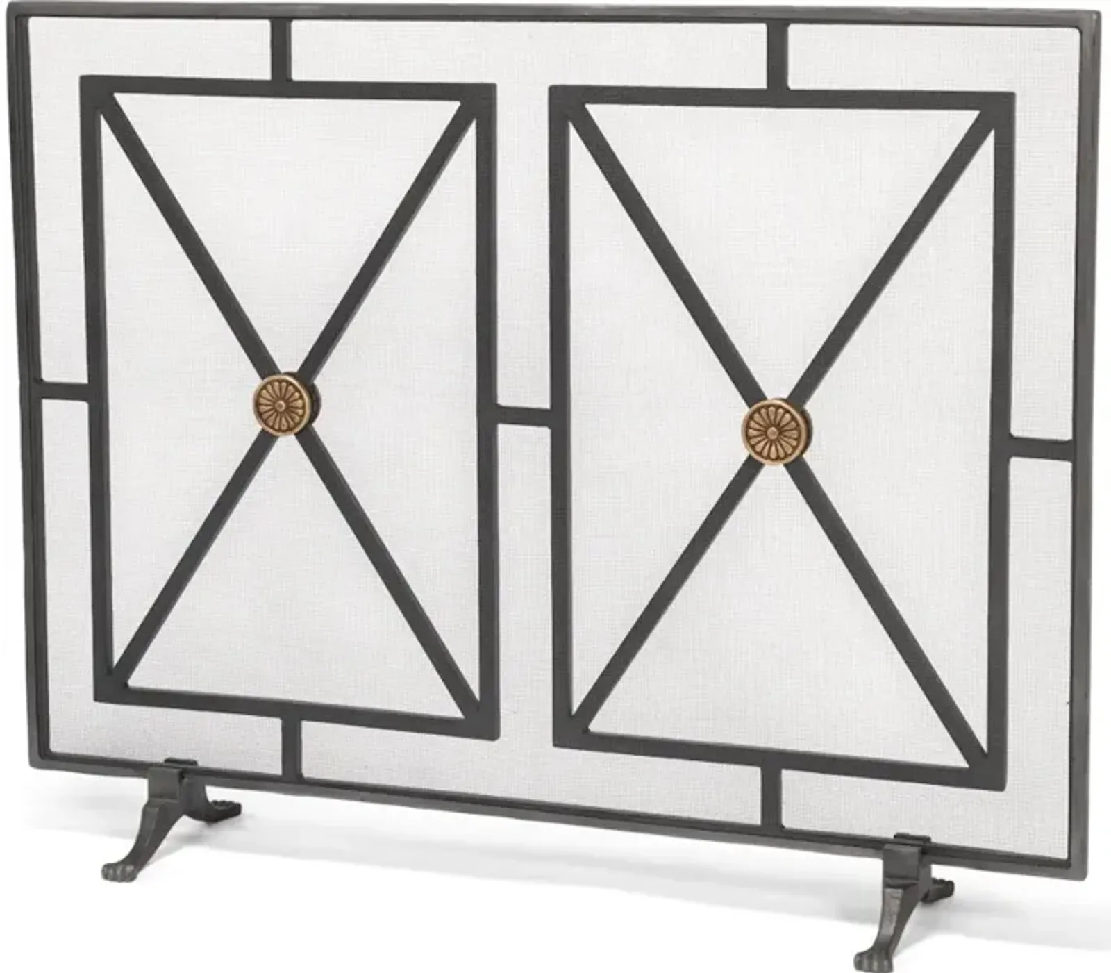 Paneled Fire screen