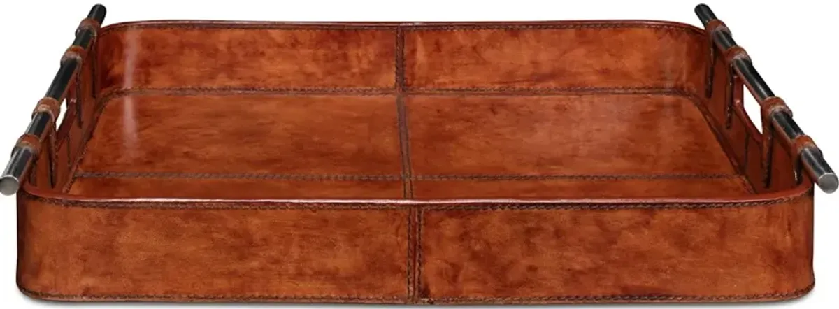 Safari Leather Tray