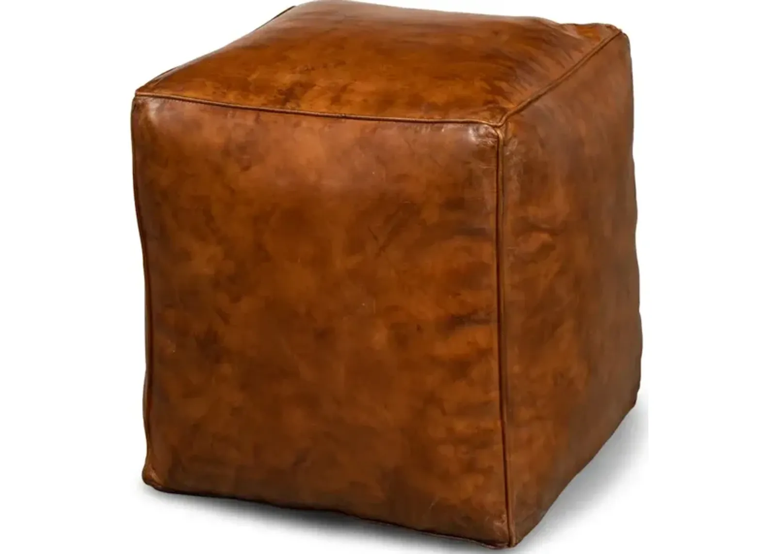 Sunday Afternoon Leather Cube